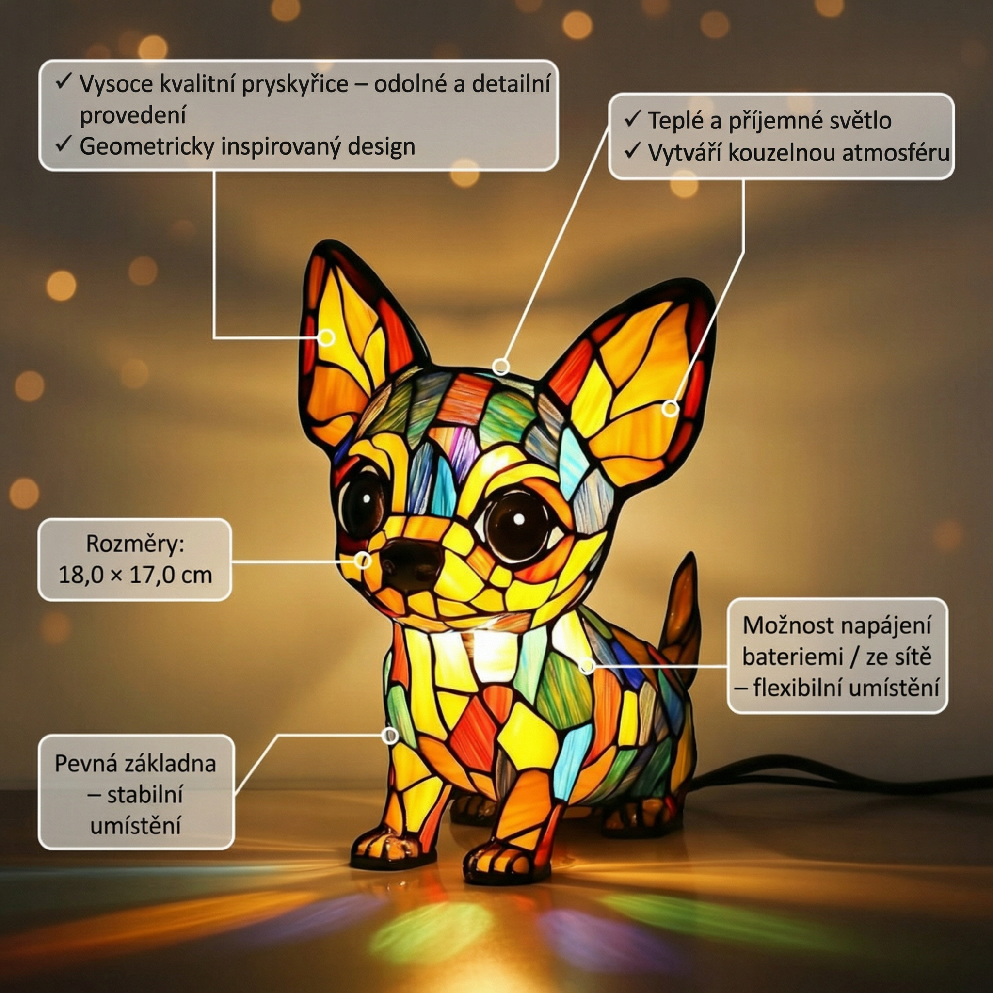 Okouzlující přívěsek Chihuahua